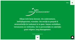 Desktop Screenshot of jongmanagement.nl
